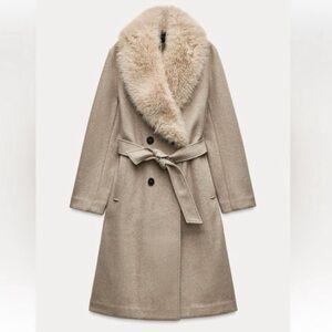 NEW with tags XS Zara wool coat